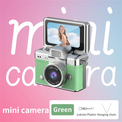 Capture Every Moment with the 1080P Thumb Mini Camera Keychain - Perfect for Kids and Travel!