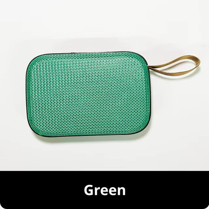 Experience Ultimate Sound on the Go with Our Portable Bluetooth 5.0 Outdoor Speaker - Mini Oxford Loudspeaker with 3D Stereo Surround Hifi Sound