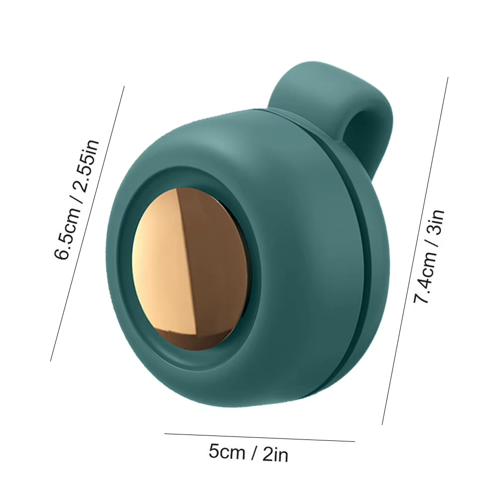 Stay Cool Anywhere with the Small Whirlwind Clip Fan - A Quiet, Lightweight, and Portable Neck Fan for Office and Gym Use