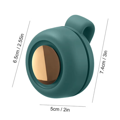 Stay Cool Anywhere with the Small Whirlwind Clip Fan - A Quiet, Lightweight, and Portable Neck Fan for Office and Gym Use