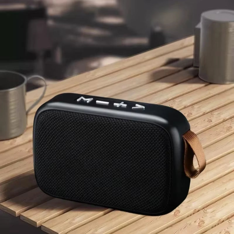 Experience Ultimate Sound on the Go with Our Portable Bluetooth 5.0 Outdoor Speaker - Mini Oxford Loudspeaker with 3D Stereo Surround Hifi Sound