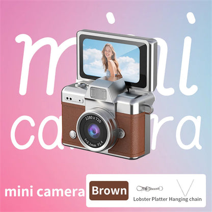 Capture Every Moment with the 1080P Thumb Mini Camera Keychain - Perfect for Kids and Travel!