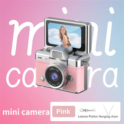Capture Every Moment with the 1080P Thumb Mini Camera Keychain - Perfect for Kids and Travel!