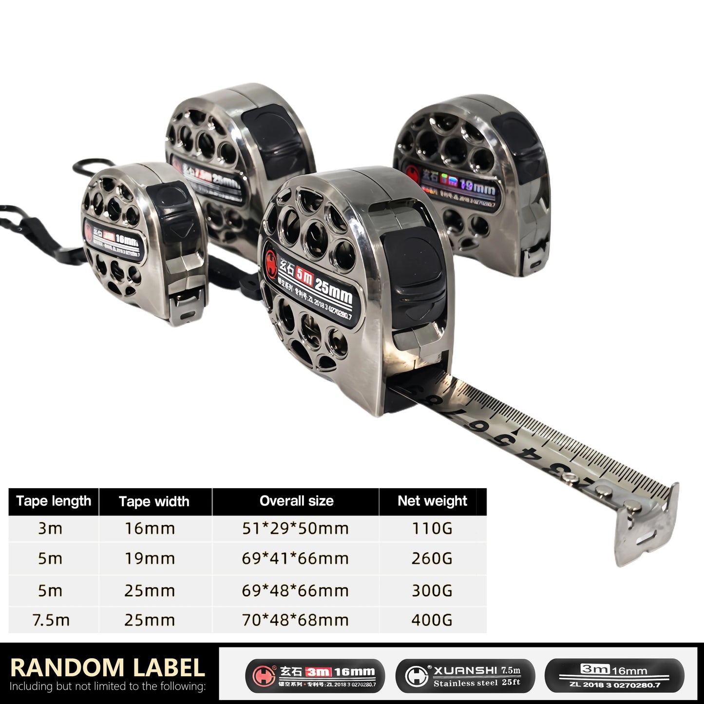 Unleash Precision with Our 3/5/7.5M Waterproof Tape Measure – The Ultimate High-Precision Anti-Corrosion Retractable Ruler for Woodworking, DIY, and Construction Projects!