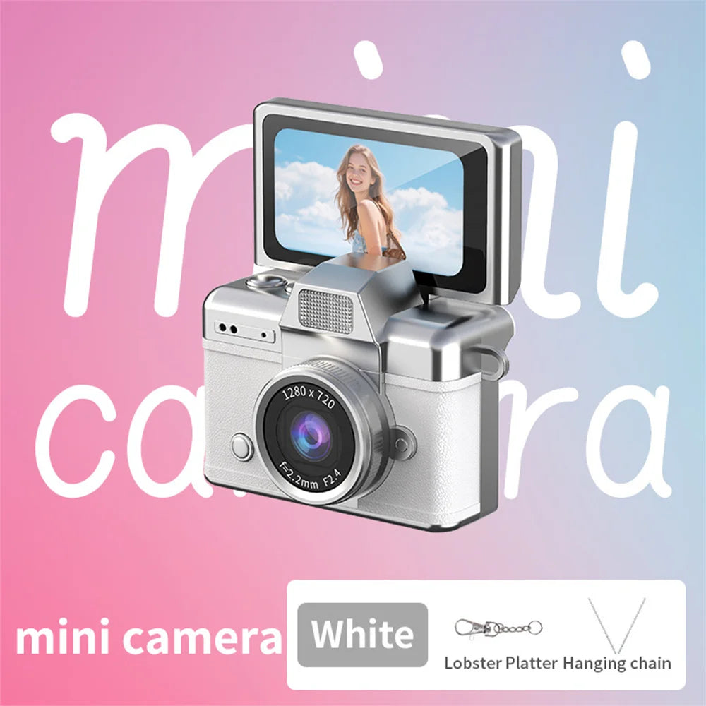 Capture Every Moment with the 1080P Thumb Mini Camera Keychain - Perfect for Kids and Travel!