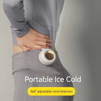 Stay Cool Anywhere with the Small Whirlwind Clip Fan - A Quiet, Lightweight, and Portable Neck Fan for Office and Gym Use